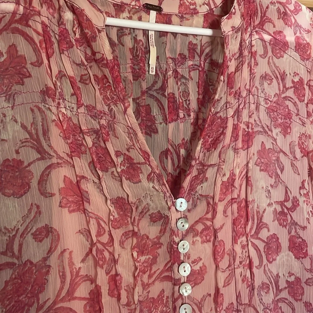 Free People See it Through Maxi Dress XS/S - Picture 7 of 8